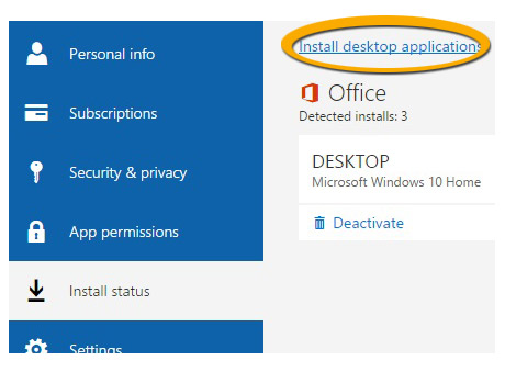 highlights install desktop application link screenshot highlights install desktop application link