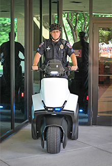 UPD Officer on Segway photo of police officer on segway